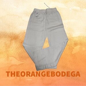 ATHLETA Retreat Linen Wide Leg Pant  M/T